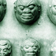 Scarabs with heads of blacks (modern casts). From Naukratis, Egypt. VI century BC.
Oxford, Ashmolean Museum